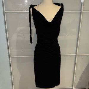 Chic Black One Shoulder Dress